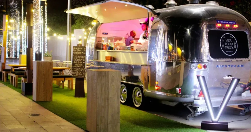 Dessert Trailer With Branded Wrap For Al Quoz