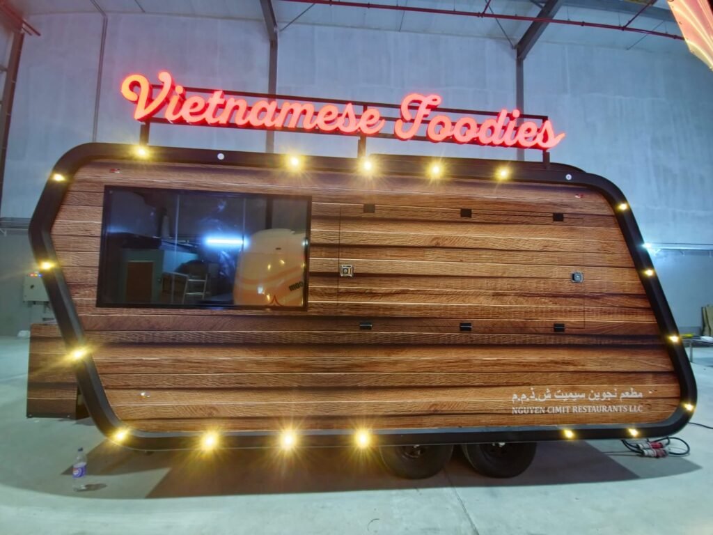 Coffee Truck Conversion For A Sharjah Roastery