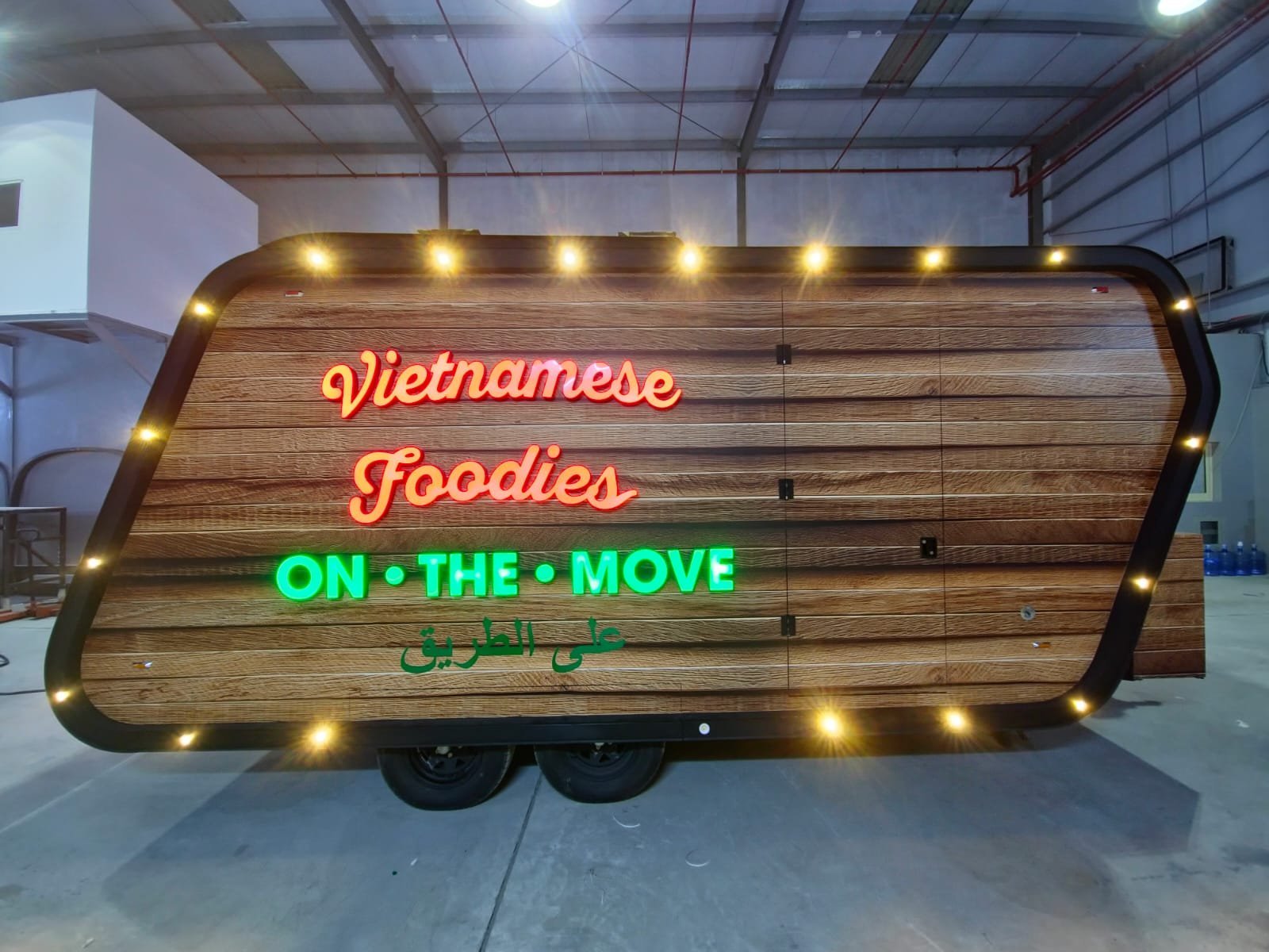 Custom 20ft Food Truck Built For Downtown Dubai